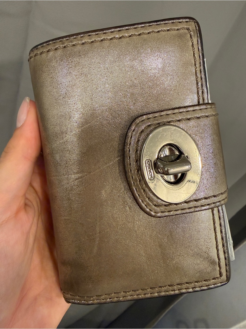 Coach Turnlock DIY planner/agenda